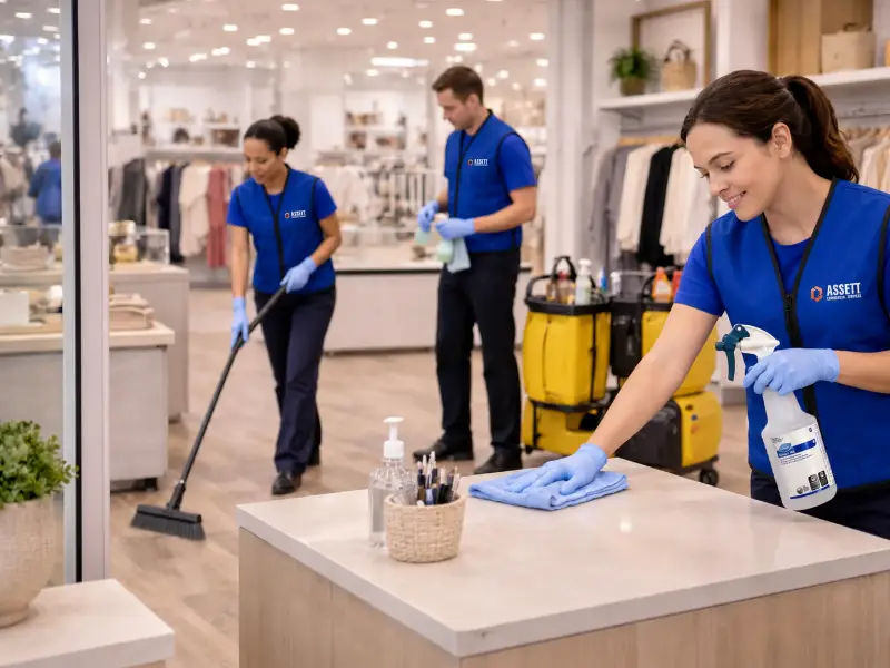 Retail Store Team Cleaning Retail Store Cleaning Team